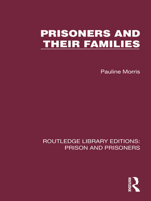 cover image of Prisoners and their Families